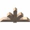 Ekena Millwork Redmond Smooth Timber Gable Bracket, Douglas Fir, 48"W x 26"H x 5 1/2"D x 5 1/2"F, 13/12 Pitch GBW048X26X0606RED00SDF - alternate 5